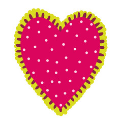 Dotted Heart Cartoon