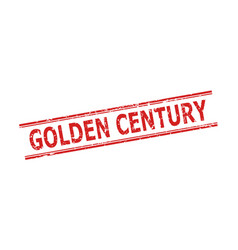 Golden Century Seal With Distress Surface