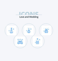 Wedding Blue Icon Pack 5 Icon Design