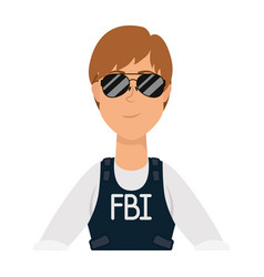 Young Woman Fbi Agent Character