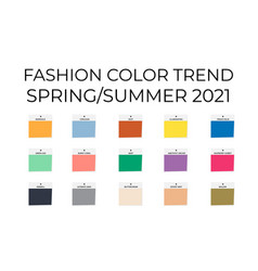 Fashion Color Trend Spring Summer 2021 Trendy