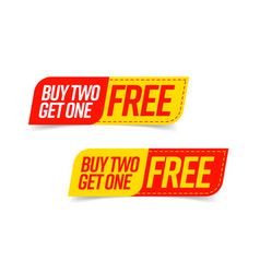 Buy Two Get One Free Bogo Template Voucher