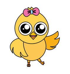 Cute Chick Female Cartoon