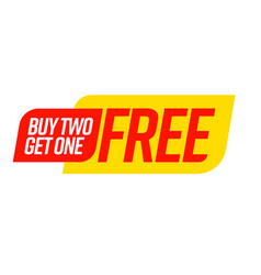 Buy Two Get One Free Bogo Template Voucher