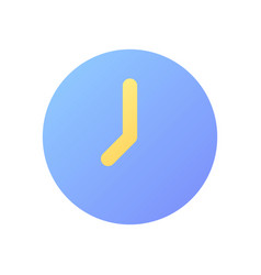 Clock Pixel Perfect Flat Gradient Color Ui Icon