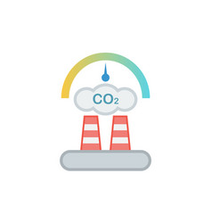 Carbon Neutrality Icon Isolated On White