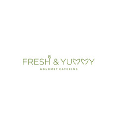 Unique And Modern Fresh Food Logo Design