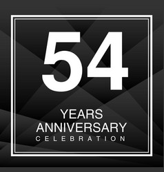 54 Year Anniversary Celebration Logo