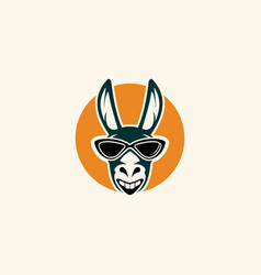 Donkey Cool Logo Design