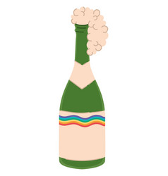 Champagne Bottle Design