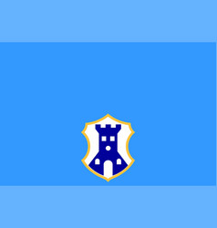 Flag Of Pazin In Istria County Of Croatia