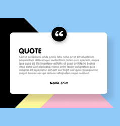 Material Design Style Background And Quote