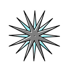 Sea Urchin Color Icon