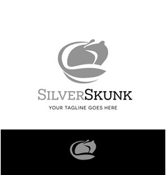 Silver Skunk Logo For Business