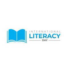 International Literacy Day Logo Icon Isolated