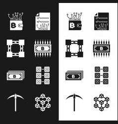 Set Cryptocurrency Bitcoin With Circuit