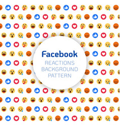 Facebook Reactions Background Pattern