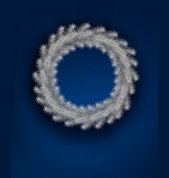 Silver Christmas Wreath