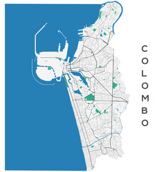 Colombo Map Detailed Map Of City