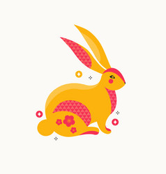 Happy New Year 2023 Chinese Zodiac Rabbit Symbol