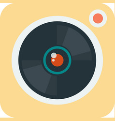 Digital Camera In Minimal Style