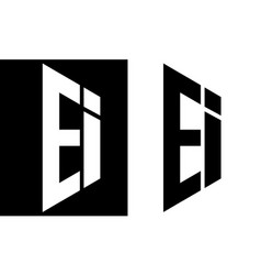 Ei Letter Logo