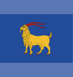 Flag Of Istria In Croatia