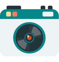 Digital Camera In Minimal Style