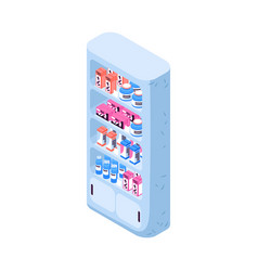 Pharmacy Cabinet Isometric Composition