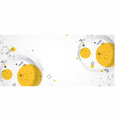 Halftone Science Background With Connecting Dots