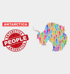 Antarctica Continent Map Population People