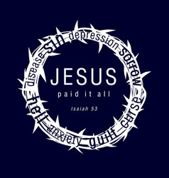 Jesus Paid It All T Shirt Graphic