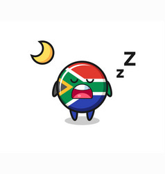 South Africa Character Sleeping At Night