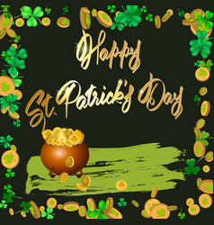 St Patrick Day Abstract Background For Greeting