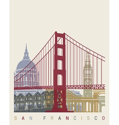 San Francisco Skyline Poster