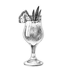 A Pina Collada Cocktail