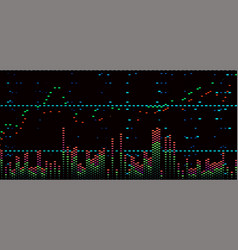 Stock Market Graph Background Concept Of Business