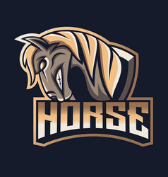 Horse Mascot Logo