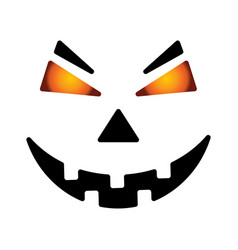 Scary And Funny Pumpkin Faces Of Halloween Design