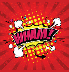 Wham Comic Speech Bubble