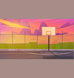 Basketball Court Outdoor Sports Arena Field