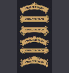 Collection Of Vintage Ribbon