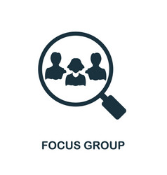 Focus Group Icon Simple Element From Team