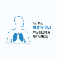 National Mesothelioma Awareness Day