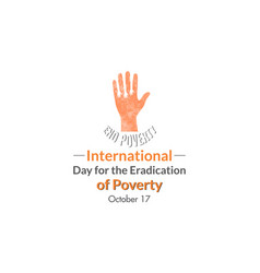 International Day For Eradication Poverty