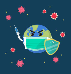 Earth Mask Vector Images Over 2 900