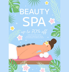 Beauty Spa Salon Poster Template Woman