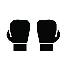 Boxing Glyph Icon For Personal And Commercial Use