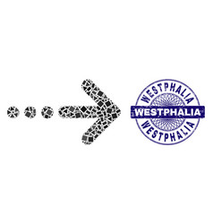 Rubber Westphalia Badge And Geometric Send Right