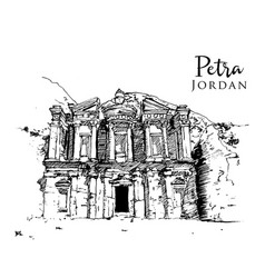 Drawing Sketch Petra Jordan